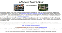 Desktop Screenshot of mountainstonemanor.com